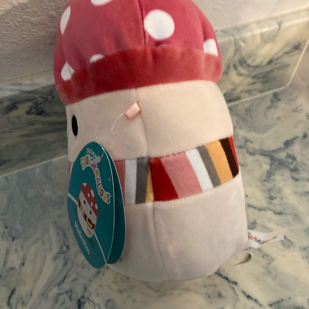 Squish mallow Malcom NWT he’s a mushroom so cute - Picture 7 of 9